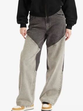 Nike Air Jordan Denim Pants 'Black/Flat Pewter' HF9441 010 New! Small  28/30.5”